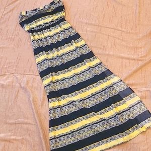 Splendid maxi strapless dress szS  NWOT